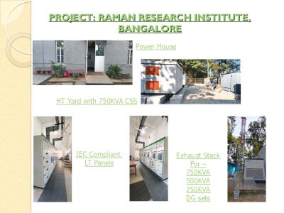 RRI-Electrical Upgradation